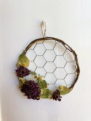 Dried Flower Hoop from Aladdin's Floral in Idaho Falls